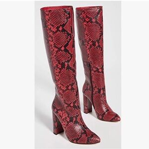 NWOT Villa Rouge Klark Tall Leather Boots